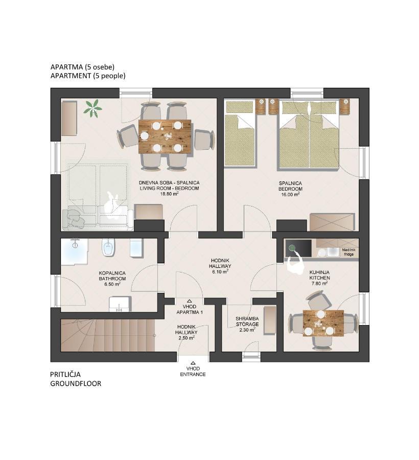 Digital Detox Chalet Pokljuka Goreljek ภายนอก รูปภาพ